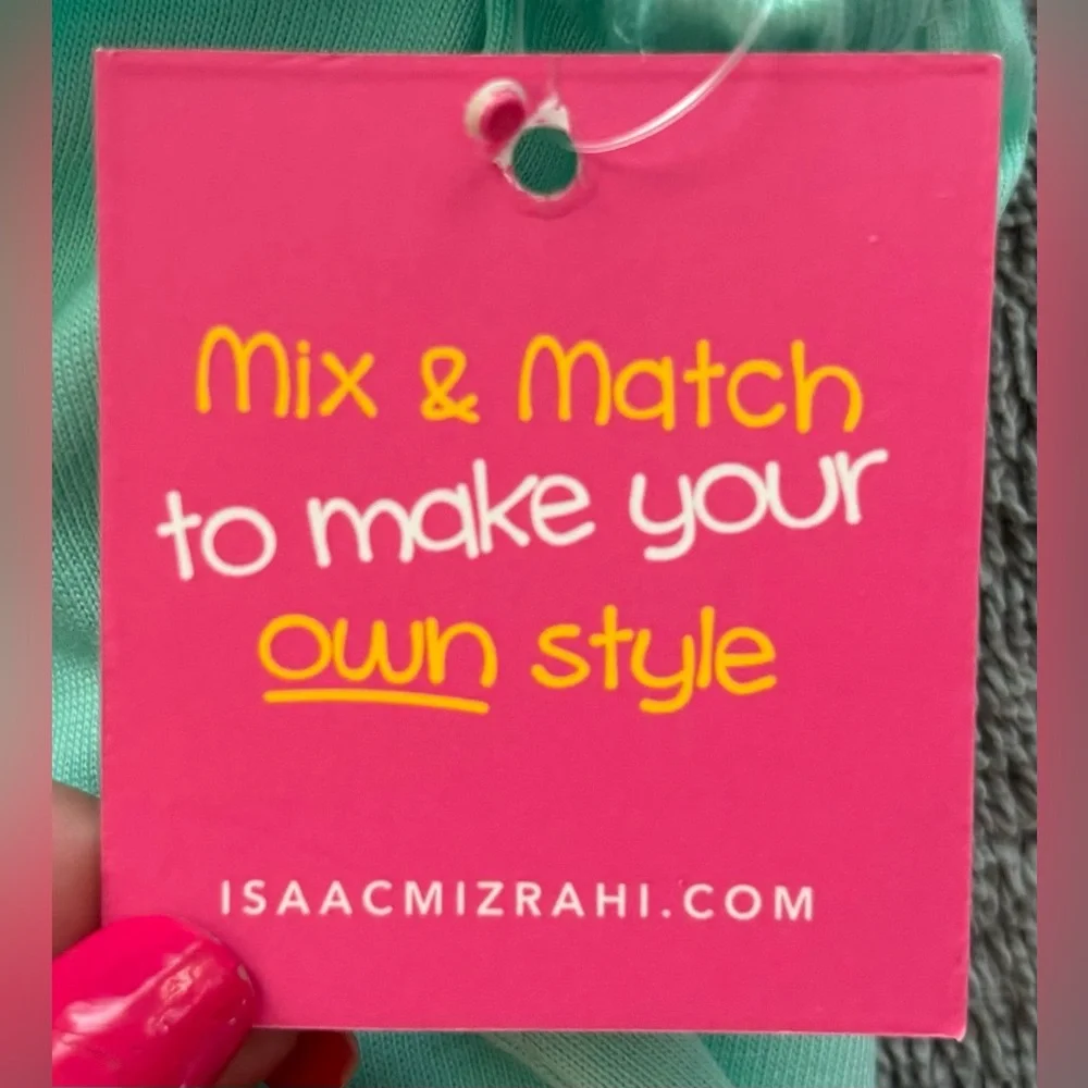 NWT Isaac Mizrahi Girls 2 Piece Sequined Fruit Outfit